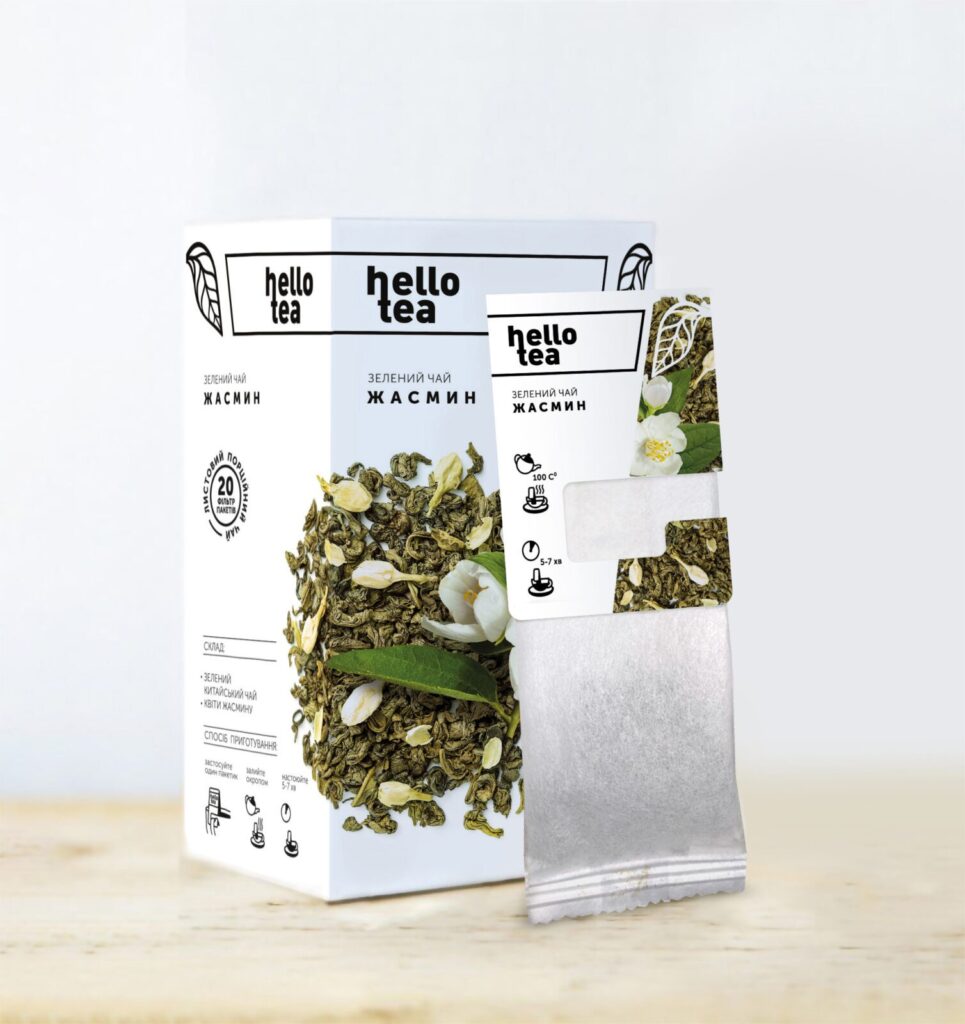 Чай HELLO TEA "Жасмін" 20 фп