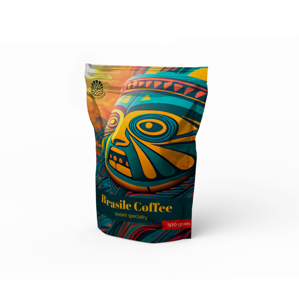Кава Розчинна Terra Coffee Brasile 500грам