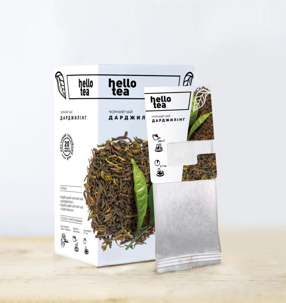 Чай HELLO TEA  "Дарджилінг" 20 фп