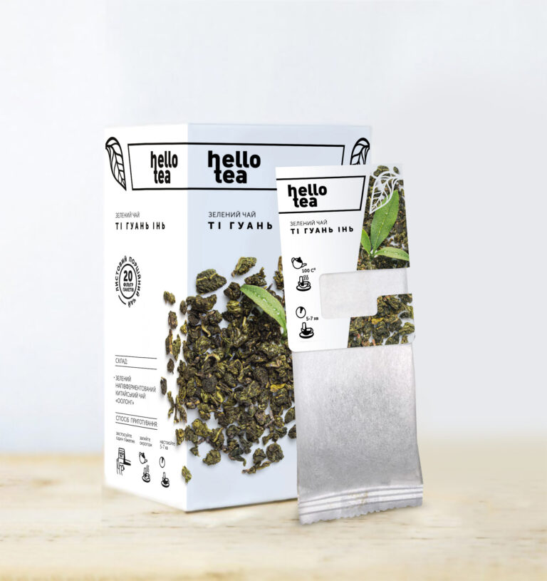 Чай HELLO TEA  "Ті Гуань Інь зелений чай" 20 фп